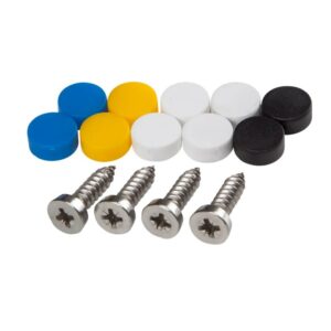Nummerplade skrue sæt